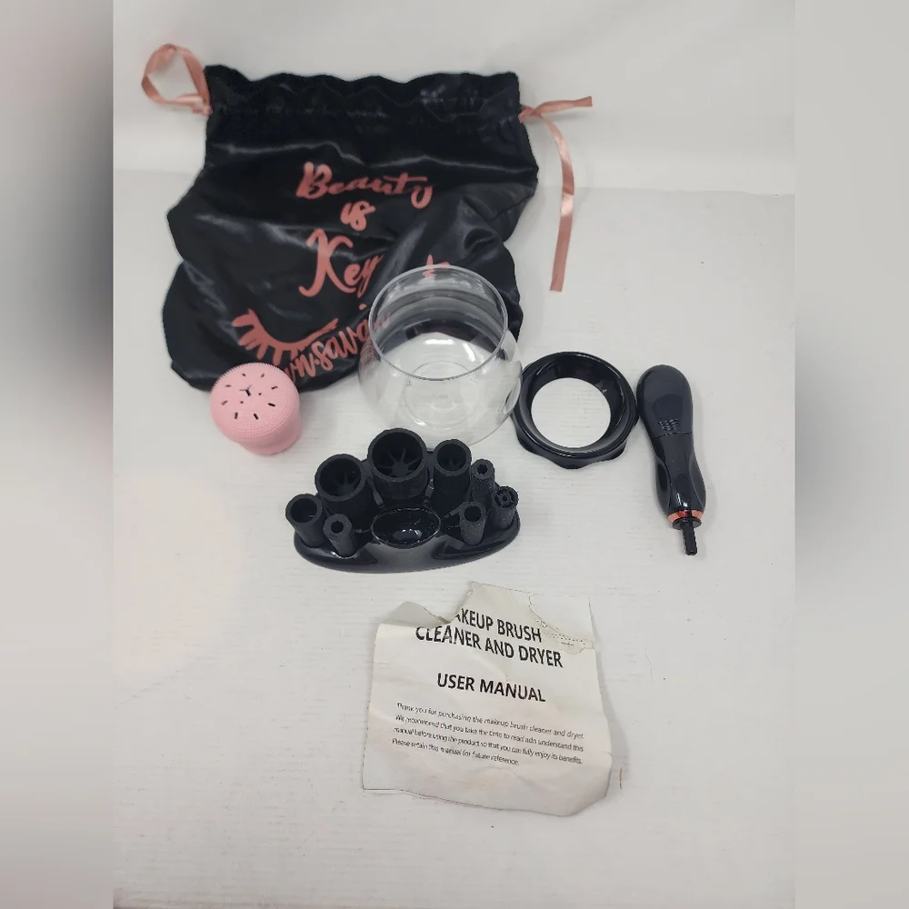 Makeup‎ Brush Cleaner Set with Bag Cleaner & Dryer Kit For Beauty Tools